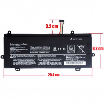Laptop Battery - Battery for Lenovo 100e Winbook 81CY0001AU 81CY0014AU 81CY002MUK L15M3PB2 L15C3PB0 5B10K90780 5B10K90783 11.4V 45Wh 4010mAh with cable 8pins ( Ref.1-BAT0696 )