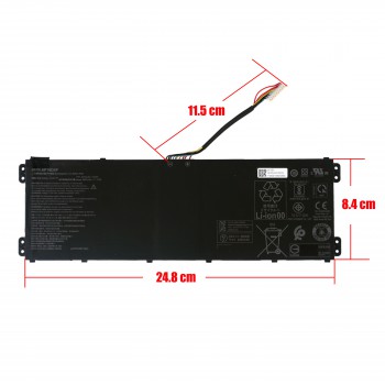 Laptop Battery - Battery for Acer Predator Helios 500 Concept D CN315 Pro Ezel CC314 CC315 AP19D5P PH317-52 PH517-52 TravelMate P614P-52 15.4V 74Wh 4810mAh with 10pins cable ( Code 1-BAT0711 )