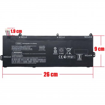 Laptop Battery - Battery for HP Pavilion Laptop 15-cs1001la 4PF78LA HSTNN-IB8S L32535-141 L32535-1C1 L32654-005 LG04068XL LG04XL 4ICP5/65/80 15.4V 68Wh 4416mAh with 10pins cable ( Ref.1-BAT0713 )