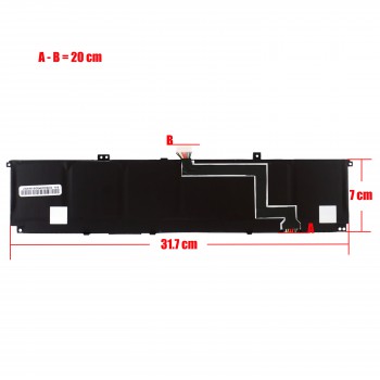 Laptop Battery - Battery for HP Envy 15-EP0000 15-EP0000NS 15-EP1000 15-EP0000NU 15-EP0098NR KL06XL KL06083XL L85853-1C1 L85885-005 11.58V 83.14Wh 6821mAh with cable 12pins ( Ref.1-BAT0719 )
