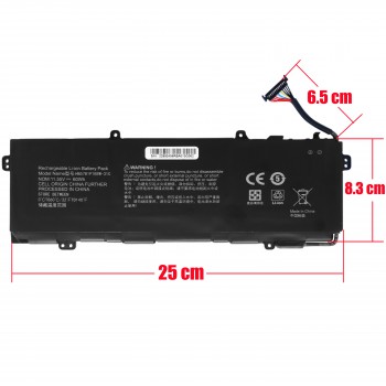 Laptop Battery for Huawei MateBook D 16 53013CYF 53013CYD 53011VFG 53011SJU 53013DEL HB5781P1EEW-31A HB5781P1EEW-31C 11.55V 60Wh 5195mAh with cable 12pins ( SKU.1-BAT0731 )