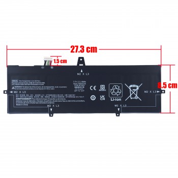 Laptop Battery for HP EliteBook x360 1030 G3 1030 G4 45X96UT 3ZH01EA L02475-855 L02478-855 BM04XL BM04 BM04056XL-PL 7.7V 56Wh 7300mAh with cable 12pins ( SKU.1-BAT0743 )