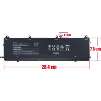Laptop Battery for HP Spectre x360 15-EB 15T-EB BN06XL L68299-005 L68235-1C1 HSTNN-IB9A TPN-Q226 11.55V 72.9Wh 6300mAh with cable 12pins ( SKU.1-BAT0745 )