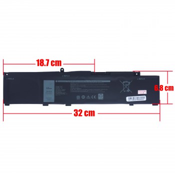 Laptop Battery for Dell G3 3500 G5 5500 G5 SE 5505 4-Cell 72WGV 072WGV 0W5W19 W5W19 0JJRRD JJRRD 266J9 PN1VN M4GWP MV07R 0MV07R 15.2V 68Wh 4250mAh ( SKU.1-BAT0751 )
