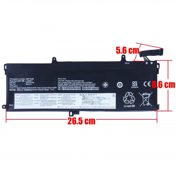 Laptop Battery for Lenovo ThinkPad T590 T15 1st Gen T15 2nd Gen P53S P15S 1st Gen P15S 2nd Gen 02DL012 L18M3P71 5B10W13913 11.52V 57Wh 4950mAh with cable 8pins ( SKU.1-BAT0756 )