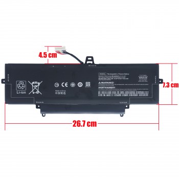 Laptop Battery for HP EliteBook x360 1030 G7 G8 EliteBook x360 1040 G7 G8 Series HK04XL L82391-005 L82391-006 L82391-007 7.7V 54Wh 7000mAh with cable 14pins ( SKU.1-BAT0760 )