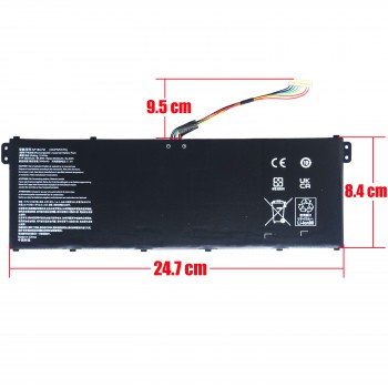Laptop Battery for Acer Swift 3 Spin 5 SP513 SF313 SF514 CC315 CN315 CN316 CP514 AP18C7M AP18C7K AP18C KT00407008 4ICP5/57/79 15.4V 55.9Wh 3634mAh with cable 8pins ( SKU.1-BAT0761 )