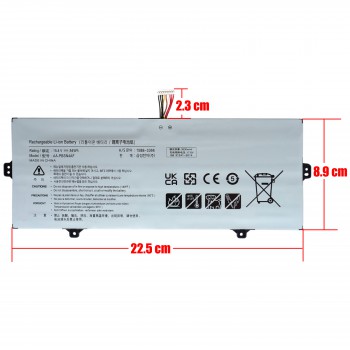 Laptop Battery for Samsung Galaxy Book Flex Alpha Notebook 9 Pen S NP930SBE NP750XDA AA-PBSN4AF 1588-3366 AA-PBSN4AT BA43-00391A 15.4V 54Wh 3530mAh with cable 9pins ( SKU.1-BAT0765 )