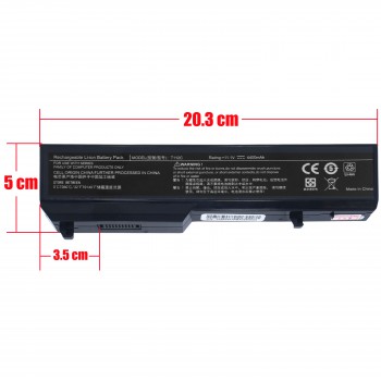Laptop Battery for Dell Vostro 1310 1320 1510 1520 2510 T112C 0T112C Y018C 0Y018C 11.1V 37Wh 4400mAh ( SKU.1-BAT0768 )