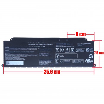Laptop Battery for Toshiba Dynabook PMM2AA-003002 PMM2AA-007002 PMM2AA-00C002 PMM2AA-00F002 PMM10A-01N00C P000834200 PS0104UA1BRS 15.4V 53Wh 3450mAh ( SKU.1-BAT0801 )