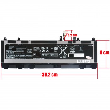 Laptop Battery for HP EliteBook 860 G9 G10 G11 EliteBook 865 G9 G10 G11 ZBook Firefly 16 G9 G10 WP06XL M73470-005 11.58V 76Wh 6304mAh with cable 12pins ( SKU.1-BAT0805 )