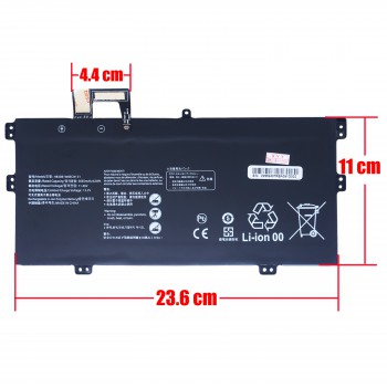 Laptop Battery for Huawei MateBook x 2020 EUL-W19 EUL-W19P EUL-W29 EUL-W29P EULD-WFE9 EULD-WDH9 HB30B1W8ECW-31 11.46V 42Wh 3665mAh with cable 8pins ( SKU.1-BAT0820 )