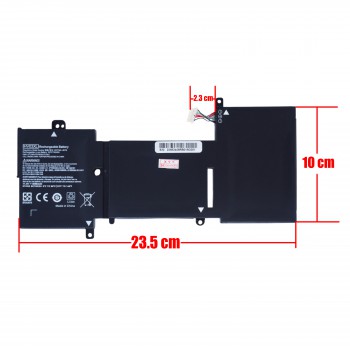 Laptop Battery for HP Pavilion x360 Convertible 310 G2 HV03XL HSTNN-LB7B 3ICP7/60/80 817184-005 818418-421 11.4V 48Wh 4050mAh with cable 10pins ( SKU.1-BAT0826 )