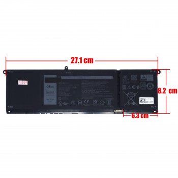 Laptop Battery for Dell Inspiron 14 Plus 7420 Vostro 5320 5410 5510 P156G001 4-Cell TN70C 0TN70C JGCCT 0N9XX1 N9XX1 15.2V 64Wh 4000mAh ( SKU.1-BAT0841 )