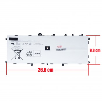 Laptop Battery for Sony Vaio Duo 13 Convertible Touch VGP-BPS36 SVD13211CG SVD1321BPXB SVD1321M2EW MBX-281 Series 7.5V 48Wh 6320mAh ( SKU.1-BAT0862 )