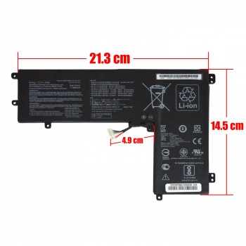 Laptop Battery for Asus Vivobook 12 E210 E210MA E210KA E210MA-GJ069T E210KA-GJ041TS C21N1913 0B200-03700000 0B200-03700100 7.7V 38Wh 4940mAh with cable 7pins ( SKU.1-BAT0871 )