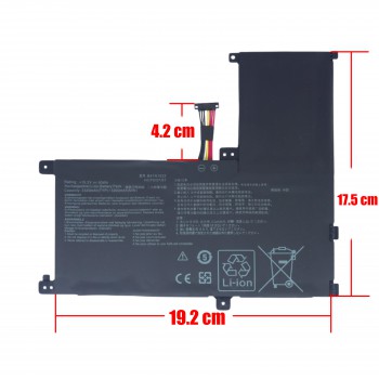 Laptop Battery for Asus Q504U Q504UA Q504UAK Q534UA Zenbook Flip UX560 UX560UA UX560UAK 0B200-02010100 0B200-02010400 B41N1532 15.2V 50Wh 3320mAh with cable 8pins ( SKU.1-BAT0882 )