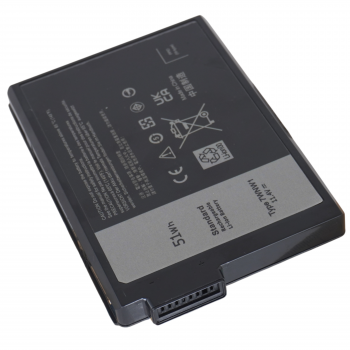 Laptop Battery for Dell Latitude 14 Rugged 5424 7WNW1 DMF0C GENDE-BA0042 GK3D3 11.4V 51Wh 4470mAh ( SKU.1-BAT0934 )