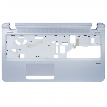 Laptop Cover - Palmrest Cover C for HP ProBook 450 G3 3VJ93ES 3VJ94ES 3VJ95ES 455 G3 Y7D05PA T0E79AA V8H48US 828402-001 49X63TATP00 with Fingerprint Hole Silver ( SKU.1-COV719 )