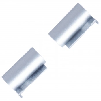 Laptop LCD Hinges Cover for HP Pavilion 15-cs0xxx 7LM57U8R 7LM58U8R 7LM59U8R 7LM60U8R L23914-001 Left & Right Silver ( SKU.1-COV799 )