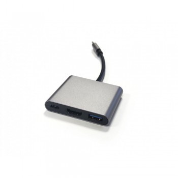 Charging Dock Station Pocket Charger PD 100W for Nintendo Switch OLED & Apple MacBook Series & Chromebook with Type-C & Type-C & HDMI & USB 3.0 Output ports ( SKU.1-DOCK027 )