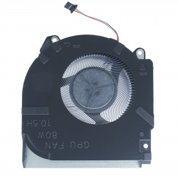 Laptop Fan - GPU Cooling Fan for HP Victus 16-D 16-D0000 16-d0185 16-d0185 16-D0000 RTX3060 Series XRF75C08-20L22G EG75070S1-C700-S9A EG75070S1-C710-S9A TPN-Q263 TPN-Q264 80W 10.5H 4pin ( Code 81104 )