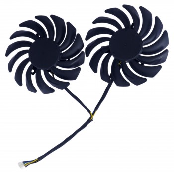 Laptop Fan - GPU Cooling Fan for MSI GeForce RTX 3060 3070 3070Ti 3080 3080Ti 3090 Ventus Graphics Card Fan PLD09210B12HH 12V 85mm 7Wire 4Pin ( Ref.81271 )