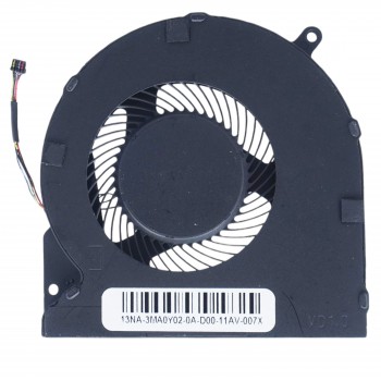 Laptop CPU Cooling Fan for Razer Blade 15 Advanced 2018-2021 RZ09-0238 RZ09-02385 RZ09-02386 RZ09-02385E71 DFS551205WQ0T DFS2004051P0T 0FKMV0000H 4pin ( SKU.81349 )
