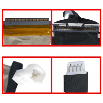 Flex Video Screen Cable - Flex Video Screen Cable LCD cable for HP Pavilion dv5-1160ev (Code 1-FLEX0070)