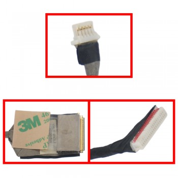 Screen Cable-Flex Screen cable HP ProBook 6440B 6445B 6540B 6550B 6555B 15.6'' LCD Screen HD Video Cable 594008-001 DC02000YC20 DC02000Y520 OEM (Code 1-FLEX0694)