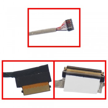 Flex Screen Cable - Flex Screen cable HP Pavilion 15-CC 15CC 15-CK 15CK 15T-CC 15-CD 15CD 15-CC726TX 15-CC723TX 15-CC593MS 15-CK TPN-Q201 non touch DDG76ALC001 OEM (Ref.1-FLEX0859)