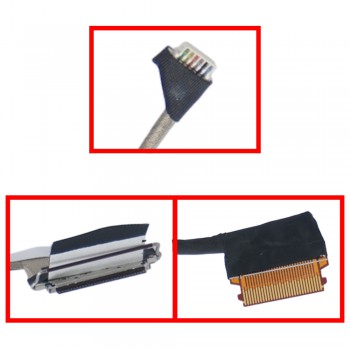 Flex Screen Cable - Flex Screen cable HP 15-dy 15s-fq 15-ef 15s-eq Tpn-q230 30pins DD00P5LC201 DD00P5LC241 Dd00p5lc210 OEM (Code 1-FLEX1262)