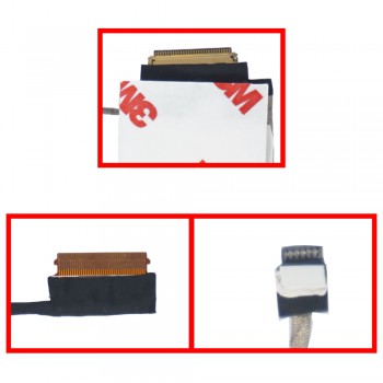 Monitor Cable - Flex Video Screen LCD Cable for HP Pavilion 17-CD FPC70 17-cd2254ng 17-cd1255ng DC02C00LM00 L56887-001 FHD eDP 30pins Monitor cable ( Ref.1-FLEX1361 )