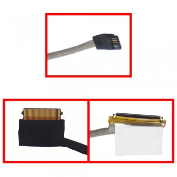 Flex Video Screen LCD Cable for Laptop HP Pavilion 15-CK013CA DD0G77LC211 L04970-001 L04972-001 Touch Screen LVDS 40pins Monitor cable ( Ref.1-FLEX1363 )