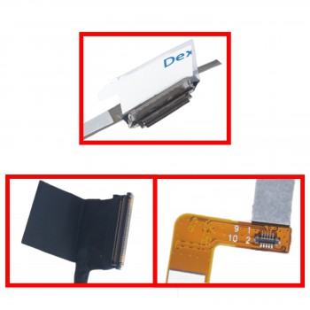 Monitor Cable - Flex Video Screen LCD Cable for Dell Vostro 13 5300 5310 5315 5318 450.0MX05.0012 450.0MX05.0002 450.0MX05.0011 0HHN2F HHN2F eDP 30pins Monitor cable ( Ref.1-FLEX1371 )