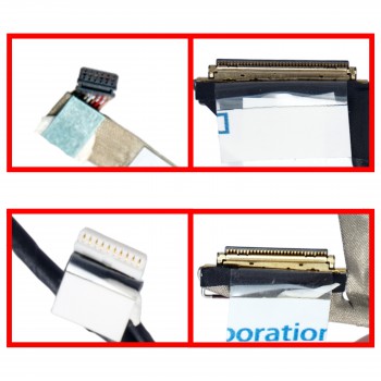 Monitor Cable - Flex Video Screen LCD Cable for Laptop Dell Inspiron 14 5482 5485 5491 2-in-1 14