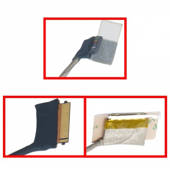 Monitor Cable - Flex Video Screen LCD Cable for Laptop Haier 5000 CASPER C600 C650 15.6
