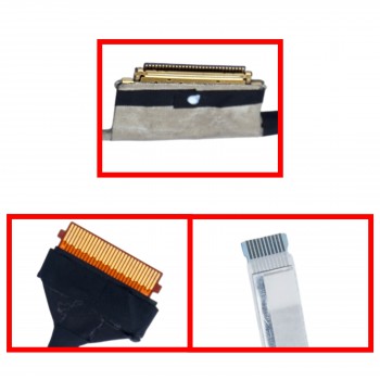 Monitor Cable - Flex Video Screen LCD Cable for Laptop Lenovo IdeaPad 3 15ITL6 82H8 3 15IAU7 5C10S30209 DC02C00QY30 REV:0A DC02C00QY00 DC02C00QY10 eDP 30pins Monitor cable ( Ref.1-FLEX1376 )
