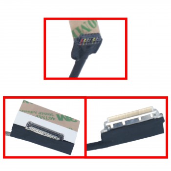 Monitor Cable - Flex Video Screen LCD Cable for Laptop Acer Predator Triton 300 PT315-52 PT315-52-73WT 73MT DC02C00Q700 50.Q7CN2.003 240Hz 40pins 0.4 Pitch Pin Monitor cable ( Ref.1-FLEX1380 )
