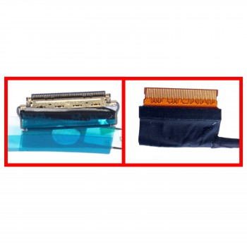 Monitor Cable - Flex Video Screen LCD Cable for Laptop Yoga Slim 7 Pro-14ACH5 D 82NJ000LAU 82NJCTO1WW 82NJCTO1WWENAU0 5C10S30197 DC02C00QQ10 eDP 40pins 0.4 Pitch Pin Monitor cable ( Ref.1-FLEX1385 )
