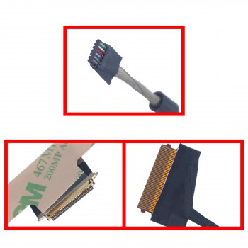 Monitor Cable - Flex Video Screen LCD Cable for Laptop Acer Chromebook CB315-3H Cb315-3HT DD0ZBDLC020 DD0ZBDLC010 DD0ZBDLC000 50.HKBN7.006 3AY1D9311 Non-Touch eDP 30pins 0.5 Pitch Pin Monitor cable ( Ref.1-FLEX1388 )