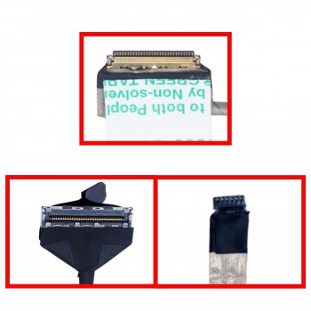 Monitor Cable - Flex Video Screen LCD Cable for Laptop Asus X450 X450JB D451V K450J R409J X450JF D4510E 50.4LB02.011 14005-00932600 SV41 non-touch eDP 30pins 0.5 Pitch Pin Monitor cable ( Ref.1-FLEX1400 )