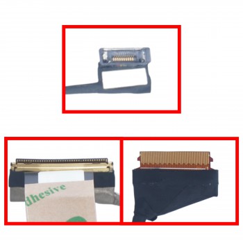 Monitor Cable - Flex Video Screen LCD Cable for Laptop MSI Katana GF66 11UE 11UG Pulse GL66 11UGKV 11UEK Sword 15 A11UE MS-1581 K1N-3040245-H39 K1N-3040245-C40 eDP 40pins 0.5 Pitch Pin Monitor cable ( Ref.1-FLEX1409 )