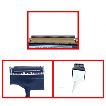 Monitor Cable - Flex Video Screen LCD Cable for Laptop Acer Predator Helios 300 PH317-52 AN715 50.Q3EN2.002 DC02C00IZ00 144Hz eDP 40pins 0.5 Pitch Pin Monitor cable ( Ref.1-FLEX1417 )