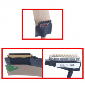 Display Cable - Flex Video Screen LCD Cable for Laptop Acer Aspire 5 A517-52 A517-52 A517-52-713G DC02003RP00 GH7AT 50.A5FN2.004 50.A6TN2.006 Non Touch Screen eDP 30pins Monitor cable ( Ref.1-FLEX1418 )