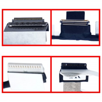 Monitor Cable - Flex Video Screen LCD Cable for Laptop Dell Latitude 5300 E5300 450.0G304.0011 0GXJ75 GXJ75 NB13 Infrared Camera Cable FHD eDP 40pins 0.4 Pitch Pin Monitor cable ( Ref.1-FLEX1422 )