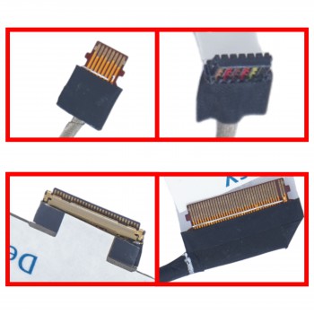 Monitor Cable - Flex Video Screen LCD Cable for Laptop Acer Spin 3 SP314-54 SP314-54N 450.0JU08.0011 Non Touch Screen eDP 30pins 0.5 Pitch Pin Monitor cable ( Ref.1-FLEX1444 )