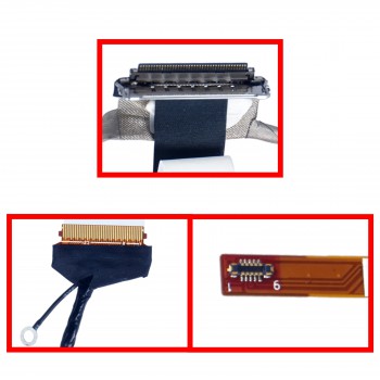 Monitor Cable - Flex Video Screen LCD Cable for Laptop Dell G Series G7 7590 Inspiron 15 7590 15.6