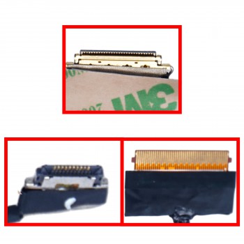 Monitor Cable - Flex Video Screen LCD Cable for Laptop Lenovo 300e Chromebook Gen 3 82J9 GL3EA 5C11C12573 DC02C00V800 FHD Touch Screen eDP 30pins Monitor cable ( Ref.1-FLEX1472 )