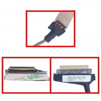 Display Cable - Flex Video Screen LCD Cable for Laptop Acer Aspire 5 A515-56T A515-56T-55Fb A515-56G DC02003RT00 50.A1DN2.002 FH5AT Touch eDP 40pins 0.5 Pitch Pin Monitor cable ( Ref.1-FLEX1474 )